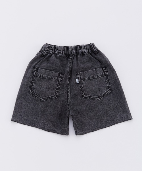 Ocean&Ground(オーシャン&グラウンド)の「カラーデニムワイドショーツ(デニムパンツ・キッズ・グリーン/ブラック・140/130/120/110/100)」の11枚目の写真