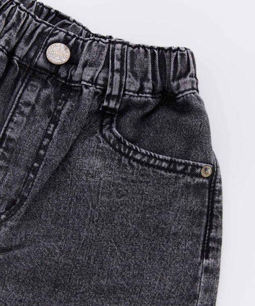 Ocean&Ground(オーシャン&グラウンド)の「カラーデニムワイドショーツ(デニムパンツ・キッズ・グリーン/ブラック・140/130/120/110/100)」の13枚目の写真