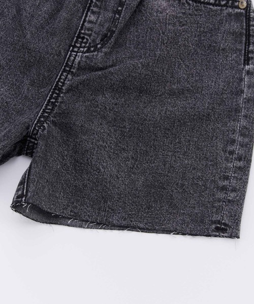 Ocean&Ground(オーシャン&グラウンド)の「カラーデニムワイドショーツ(デニムパンツ・キッズ・グリーン/ブラック・140/130/120/110/100)」の14枚目の写真