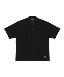 CHROME（クローム）の「［ CHROME / クローム ］LSC SHIRT WIDE FIT OG LOGO / ライムストーン ケーブ シャツ ワイド フィット オージー ロゴ 接触冷感 空間冷却 鍾乳洞 開襟シャツ（シャツ/ブラウス）」