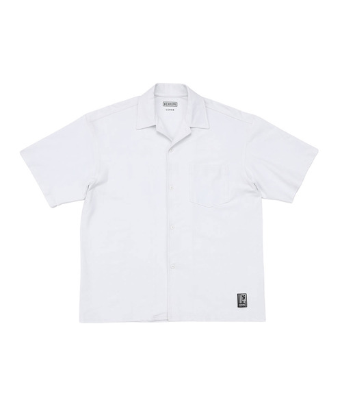 CHROME（クローム）の「［ CHROME / クローム ］LSC SHIRT WIDE FIT OG LOGO / ライムストーン ケーブ シャツ ワイド フィット オージー ロゴ 接触冷感 空間冷却 鍾乳洞 開襟シャツ（シャツ/ブラウス・メンズ・ホワイト/ブラック・XL/L/M）」の18枚目の写真