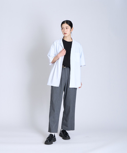 CHROME（クローム）の「［ CHROME / クローム ］LSC SHIRT WIDE FIT OG LOGO / ライムストーン ケーブ シャツ ワイド フィット オージー ロゴ 接触冷感 空間冷却 鍾乳洞 開襟シャツ（シャツ/ブラウス・メンズ・ホワイト/ブラック・XL/L/M）」の20枚目の写真