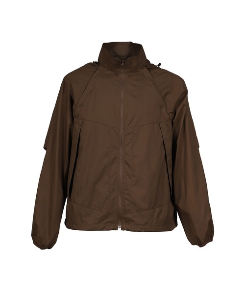 DAIWA PIER39（ダイワピア39）の「TECH PERTEX_ RUNGUN 2WAY PARKA（パーカー・メンズ・ブラック/ブラウン・MEDIUM/X-LARGE）」の2枚目の写真