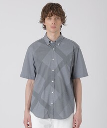 BLACK LABEL CRESTBRIDGE（ブラックレーベル・クレストブリッジ）の「シャドーチェックフロントジャージーシャツ（シャツ/ブラウス）」