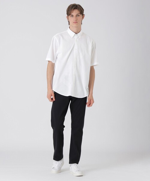 BLACK LABEL CRESTBRIDGE(ブラックレーベル・クレストブリッジ)の「シャドーチェックフロントジャージーシャツ(シャツ/ブラウス・メンズ・ネイビー/ブラック/ブルー/オフホワイト・L/S/M/XL)」の5枚目の写真