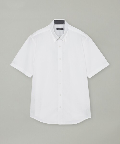 BLACK LABEL CRESTBRIDGE(ブラックレーベル・クレストブリッジ)の「シャドーチェックフロントジャージーシャツ(シャツ/ブラウス・メンズ・ネイビー/ブラック/ブルー/オフホワイト・L/S/M/XL)」の10枚目の写真