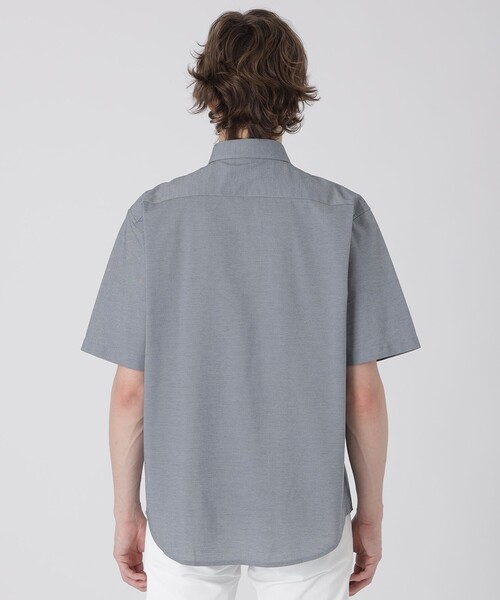 BLACK LABEL CRESTBRIDGE(ブラックレーベル・クレストブリッジ)の「シャドーチェックフロントジャージーシャツ(シャツ/ブラウス・メンズ・ネイビー/ブラック/ブルー/オフホワイト・L/S/M/XL)」の18枚目の写真