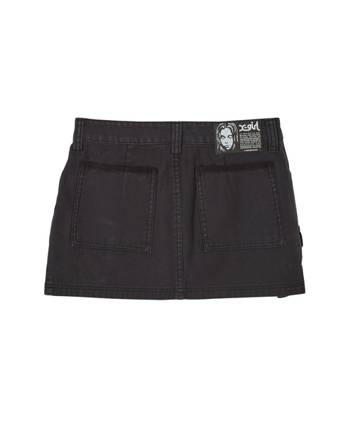 X-girl(エックスガール)の「MULTI POCKET MINI SKIRT(スカート・レディース・ブラック/カモフラージュ・S/M)」の19枚目の写真