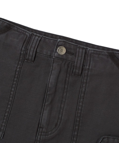 X-girl(エックスガール)の「MULTI POCKET MINI SKIRT(スカート・レディース・ブラック/カモフラージュ・S/M)」の20枚目の写真