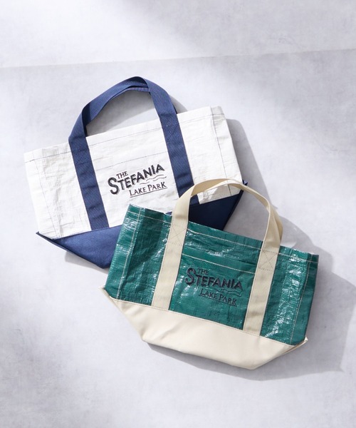 THE SHINZONE（ザ　シンゾーン）の「[THE SHINZONE/ザ シンゾーン] ピクニック トートバッグ（トートバッグ・レディース・グリーン/ネイビー・0）」の11枚目の写真