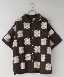 LOWRYS FARM（ローリーズファーム）の「【LFM(U)】クロシェアミニットシャツＳＳ　 859597（シャツ/ブラウス）」