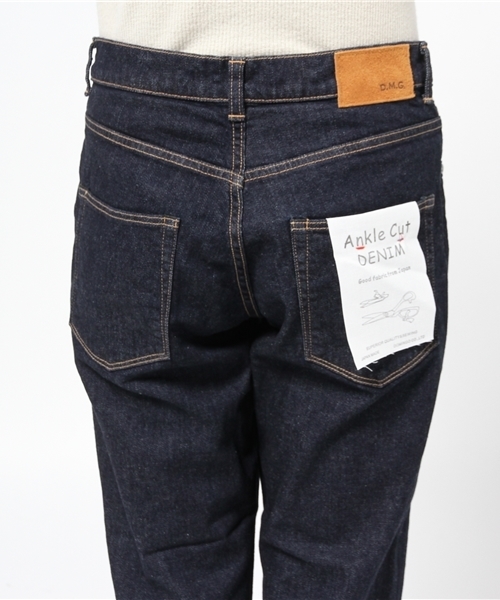 D.M.G.（ドミンゴ）の「D.M.G.(ディーエムジー)/DOMINGO（ドミンゴ）　 5P ANKLE SLIM（デニムパンツ・レディース・インディゴブルー・1/0）」の7枚目の写真