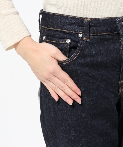 D.M.G.（ドミンゴ）の「D.M.G.(ディーエムジー)/DOMINGO（ドミンゴ）　 5P ANKLE SLIM（デニムパンツ・レディース・インディゴブルー・1/0）」の8枚目の写真