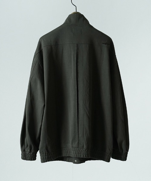 EGO TRIPPING（エゴトリッピング）の「mj11600- EGO×PROPA MOLD-SWEATJACKET スタンドブルゾン(P16704)（ブルゾン・メンズ・チャコール/杢グレー・46/48）」の4枚目の写真