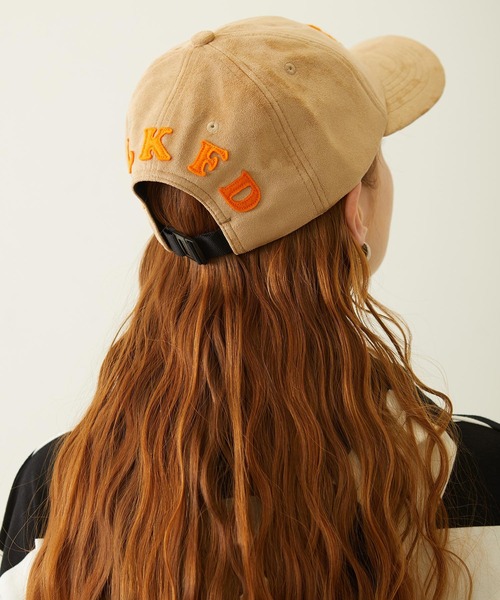MILKFED.（ミルクフェド）の「INITIAL EMBROIDERED CAP（キャップ・レディース・ベージュ/ブラック/ネイビー・ONE SIZE）」の7枚目の写真