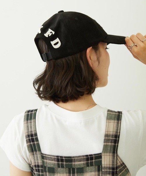 MILKFED.（ミルクフェド）の「INITIAL EMBROIDERED CAP（キャップ・レディース・ベージュ/ブラック/ネイビー・ONE SIZE）」の17枚目の写真