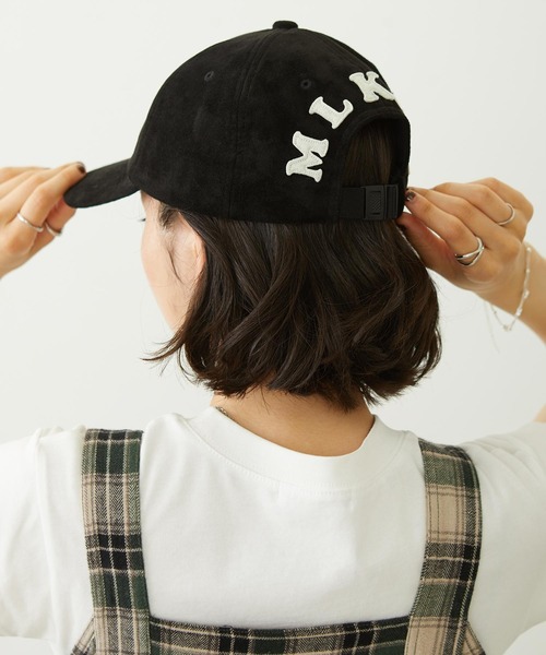 MILKFED.（ミルクフェド）の「INITIAL EMBROIDERED CAP（キャップ・レディース・ベージュ/ブラック/ネイビー・ONE SIZE）」の19枚目の写真