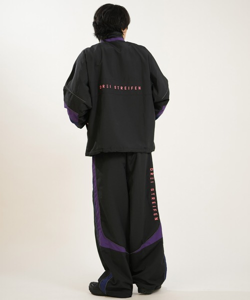 adidas(アディダス)の「adidas/アディダス ロングパンツ TR714(その他パンツ・メンズ・ダークグレー/ブラック×パープル・XL/L/M)」の15枚目の写真