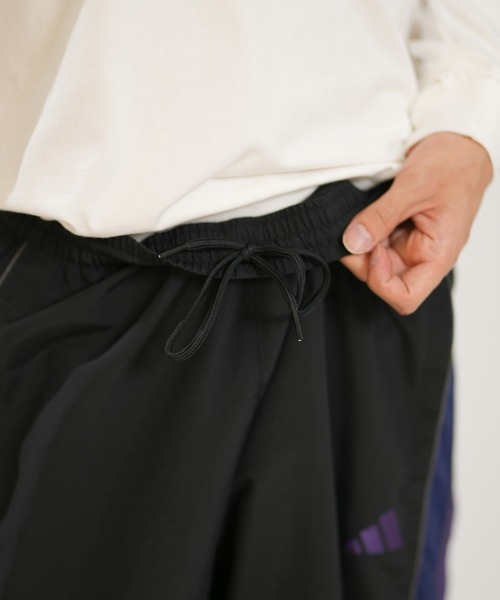 adidas(アディダス)の「adidas/アディダス ロングパンツ TR714(その他パンツ・メンズ・ダークグレー/ブラック×パープル・XL/L/M)」の3枚目の写真