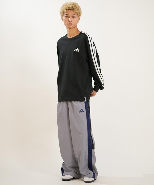 adidas(アディダス)の「adidas/アディダス ロングパンツ TR714(その他パンツ・メンズ・ダークグレー/ブラック×パープル・XL/L/M)」の7枚目の写真