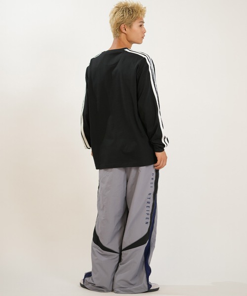 adidas(アディダス)の「adidas/アディダス ロングパンツ TR714(その他パンツ・メンズ・ダークグレー/ブラック×パープル・XL/L/M)」の8枚目の写真