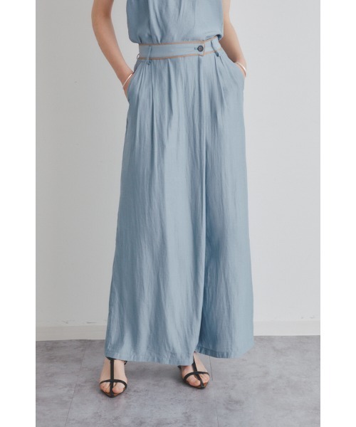 Muel Chic(ミュエルシック)の「Mute pants ミュートパンツ(その他パンツ・レディース・グリーン系その他/ブラック/ベージュ系その他/ブルー系その他・MEDIUM/SMALL)」の4枚目の写真