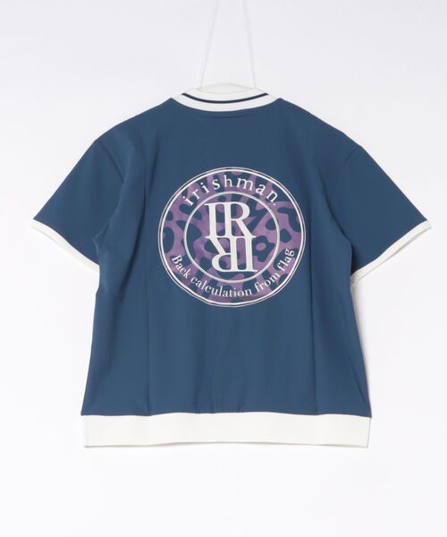 IRISHMAN(アイリッシュマン)の「【IRISHMAN/アイリッシュマン】【AURORA REFLECT】signature logo half zip mock neck pullover / 光るハーフジップモックネックプルオーバー(UNISEX)リフレクター(Tシャツ/カットソー・メンズ・ブルー/グレー/チャコールグレー・SMALL/MEDIUM/X-LARGE)」の10枚目の写真