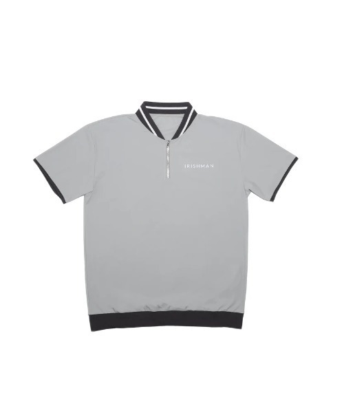 IRISHMAN(アイリッシュマン)の「【IRISHMAN/アイリッシュマン】【AURORA REFLECT】signature logo half zip mock neck pullover / 光るハーフジップモックネックプルオーバー(UNISEX)リフレクター(Tシャツ/カットソー・メンズ・ブルー/グレー/チャコールグレー・SMALL/MEDIUM/X-LARGE)」の8枚目の写真
