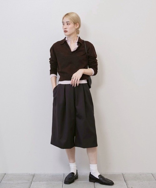 Twill Bermuda Pants（その他パンツ）｜TODAYFUL（トゥデイフル）の
