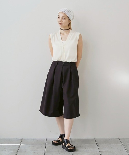 Twill Bermuda Pants（その他パンツ）｜TODAYFUL（トゥデイフル）の