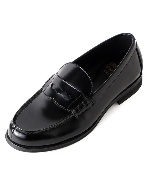 Midland FootWears（ミッドランド フットウエアーズ）の「スタンダード コインローファー / Midland Footwears 000016（ローファー・メンズ・ブラック・27.5cm/27.0cm/26.5cm/26.0cm/25.5cm/25.0cm/24.5cm/28.0cm）」の5枚目の写真
