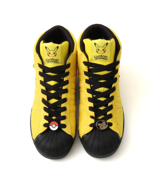 adidas(アディダス)の「adidas POKEMON SUPERSTAR II MID / アディダス ポケモン スーパースター II ミッド 【SP】(スニーカー・メンズ・イエロー・23.0cm/29.0cm/28.5cm/28.0cm/27.5cm/27.0cm/26.5cm/26.0cm/25.5cm/25.0cm/24.5cm/24.0cm/23.5cm)」の8枚目の写真