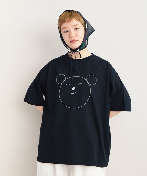 bulle de savon(ビュルデサボン)の「△【WEB&一部店舗限定】dot dot dot T-shirt(Tシャツ/カットソー・レディース・ブラック系その他・LARGE/SMALL)」の13枚目の写真