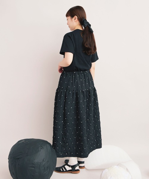 bulle de savon(ビュルデサボン)の「△【WEB&一部店舗限定】dot dot dot T-shirt(Tシャツ/カットソー・レディース・ブラック系その他・LARGE/SMALL)」の22枚目の写真
