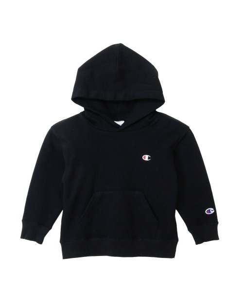 Champion(チャンピオン)の「Champion/チャンピオン HOODED SWEATSHIRT(スウェット・キッズ・グレー/パープル/ライム/ネイビー/オートミール/ブラック・130cm/160cm/150cm/140cm/120cm)」の12枚目の写真