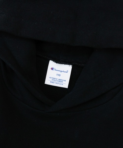 Champion(チャンピオン)の「Champion/チャンピオン HOODED SWEATSHIRT(スウェット・キッズ・グレー/パープル/ライム/ネイビー/オートミール/ブラック・130cm/160cm/150cm/140cm/120cm)」の15枚目の写真