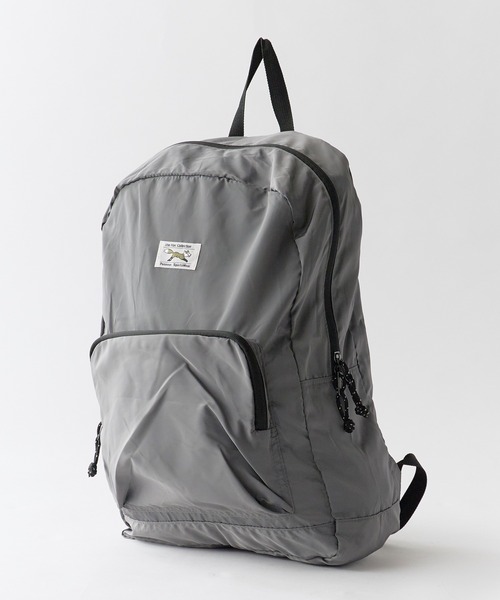 PENNEYS(ぺニーズ)の「PENNEYS/ペニーズ THE FOX PACKABLE DAY PACK 撥水 パッカブル 梅雨 雨の日 レイングッズ2026年 夏 夏服(バックパック/リュック・メンズ・ブラック/グレー・FREE)」の4枚目の写真