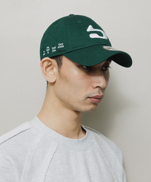 bal(バル)の「BAL / NEW ERA 9TENTY b LOGO CAP - bal flagship store exclusive -(キャップ・メンズ・グリーン・FREE)」の2枚目の写真