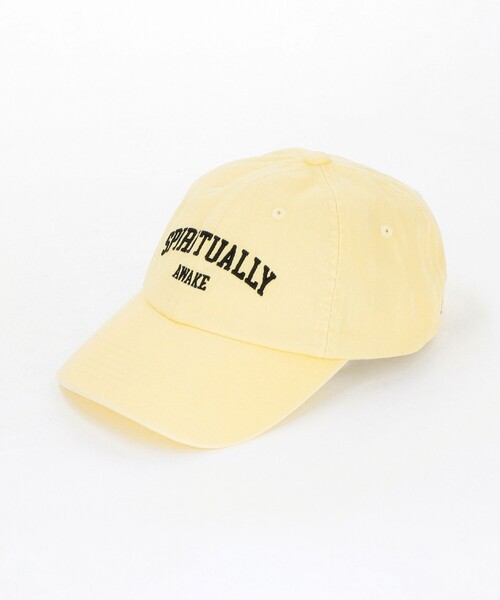 green label relaxing(グリーンレーベルリラクシング)の「<PICA PICA>SPIRITUALLY AWAKE 刺繍しゅう キャップ(キャップ・メンズ・イエロー・FREE)」の1枚目の写真