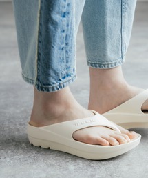 TELIC テリック W-FLIPFLOP 軽量 厚底リカバリーサンダル/トングサンダル