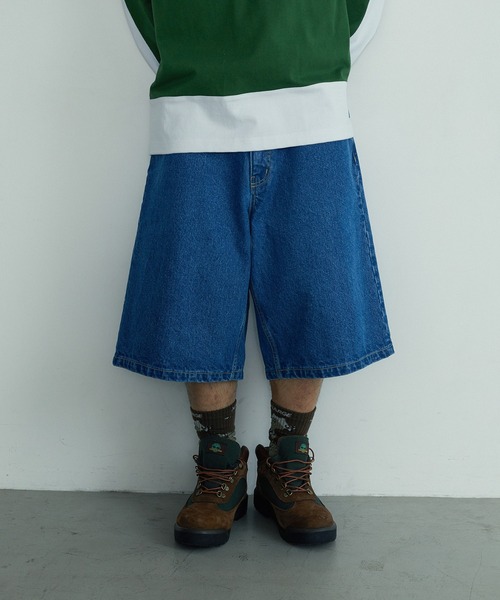 XLARGE(エクストララージ)の「WASHED SHORT PANTS(その他パンツ・メンズ・カモフラージュ/ブラック/ライトインディゴブルー・36inch/34inch/32inch/30inch)」の3枚目の写真