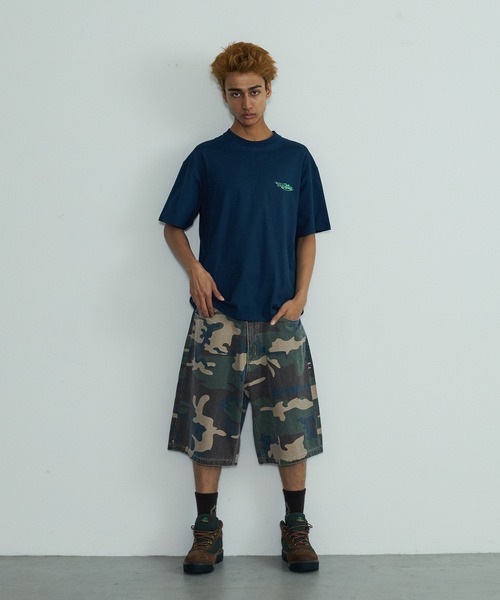 XLARGE(エクストララージ)の「WASHED SHORT PANTS(その他パンツ・メンズ・カモフラージュ/ブラック/ライトインディゴブルー・36inch/34inch/32inch/30inch)」の18枚目の写真
