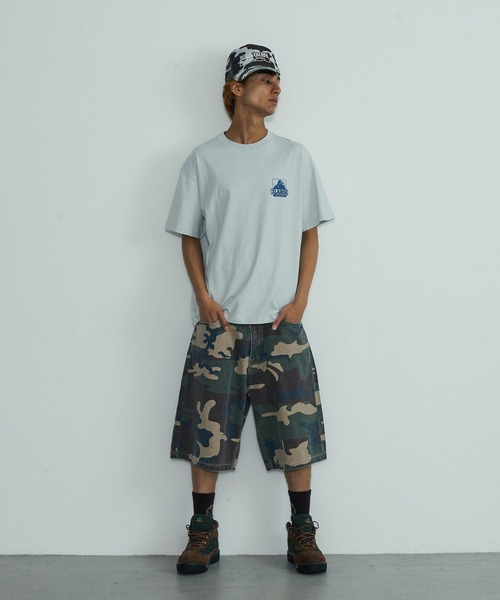 XLARGE(エクストララージ)の「WASHED SHORT PANTS(その他パンツ・メンズ・カモフラージュ/ブラック/ライトインディゴブルー・36inch/34inch/32inch/30inch)」の19枚目の写真