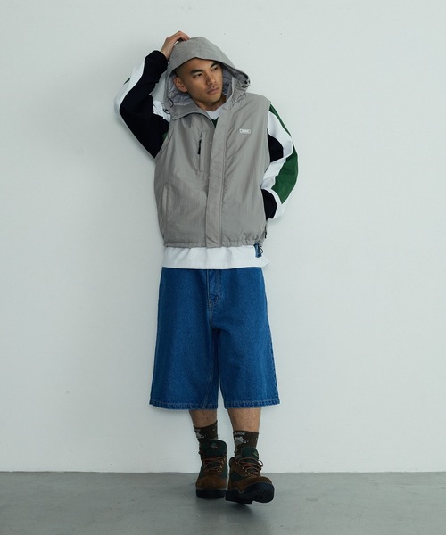 XLARGE(エクストララージ)の「WASHED SHORT PANTS(その他パンツ・メンズ・カモフラージュ/ブラック/ライトインディゴブルー・36inch/34inch/32inch/30inch)」の5枚目の写真