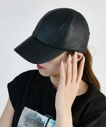 Lui's（ルイス）の「フェイクレザーキャップ（キャップ）」