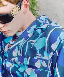 HOLO MARKET(ホロマーケット)HMV S/S SHIRTS / 総柄アロハ半袖シャツ