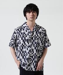 HOLO MARKET（ホロマーケット）HMV S/S SHIRTS / 総柄アロハ半袖シャツ