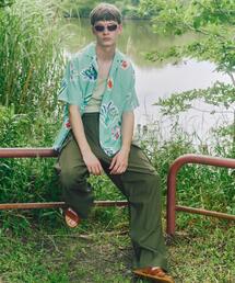 HOLO MARKET（ホロマーケット）HMV S/S SHIRTS / 総柄アロハ半袖シャツ