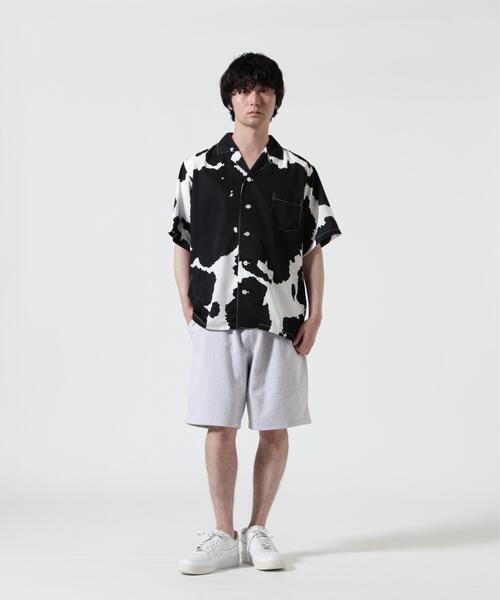 B'2nd（ビーセカンド）の「HOLO MARKET（ホロマーケット）HMV S/S SHIRTS / 総柄アロハ半袖シャツ（シャツ/ブラウス・メンズ・その他24/レッド/ネイビー/ブラック/チャコールグレー/ベージュ/モスグリーン・2/1）」の9枚目の写真