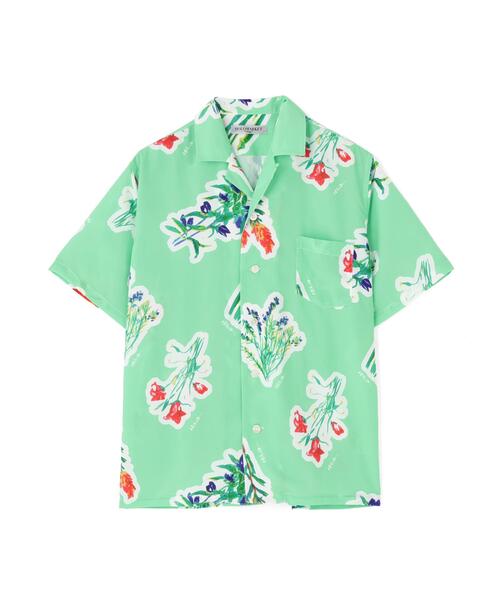B'2nd(ビーセカンド)の「HOLO MARKET(ホロマーケット)HMV S/S SHIRTS / 総柄アロハ半袖シャツ(シャツ/ブラウス・メンズ・その他24/レッド/ネイビー/ブラック/チャコールグレー/ベージュ/モスグリーン・2/1)」の10枚目の写真